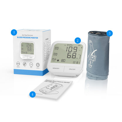 arm blood pressure monitor | Voice broadcast | Elderly blood pressure monitor