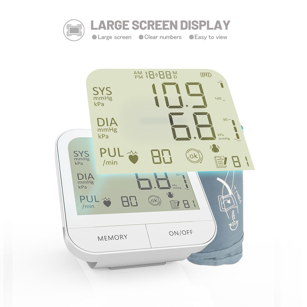 arm blood pressure monitor | Voice broadcast | Elderly blood pressure monitor