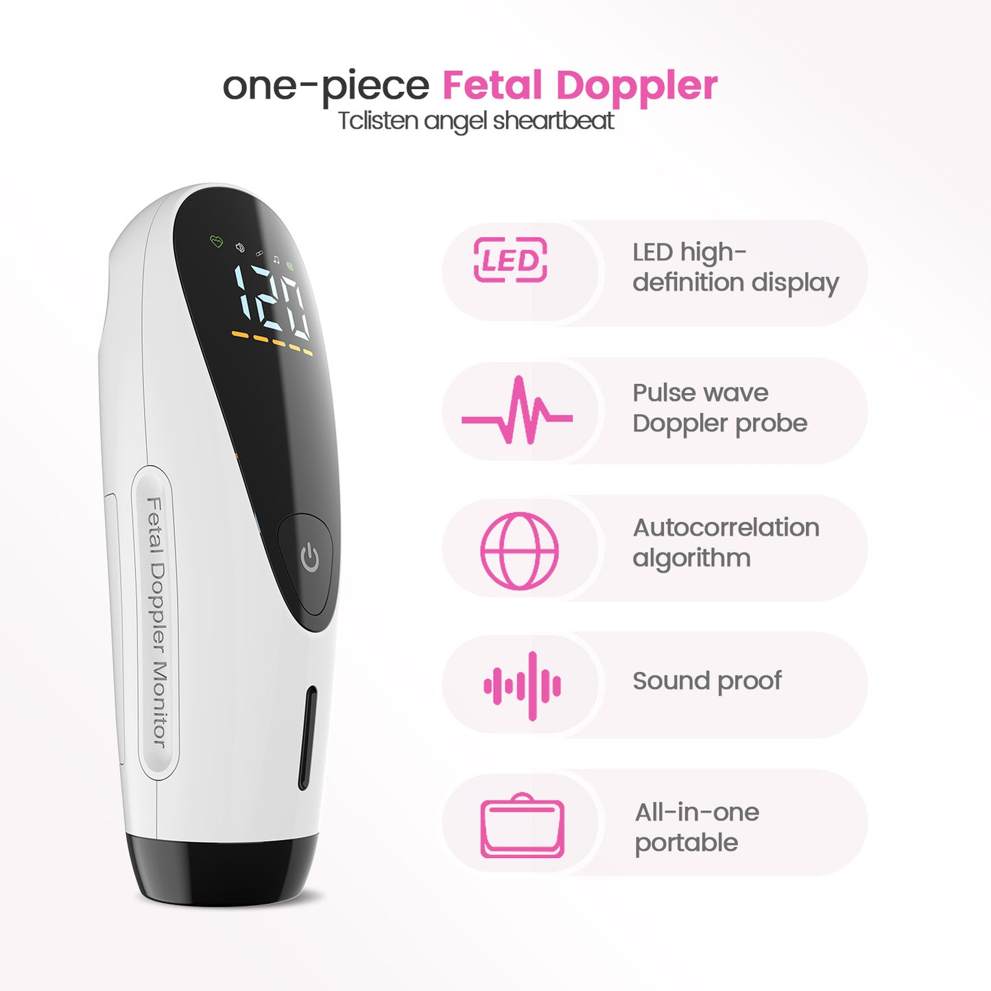 All-in-one Home Doppler Foetal Heart Monitor