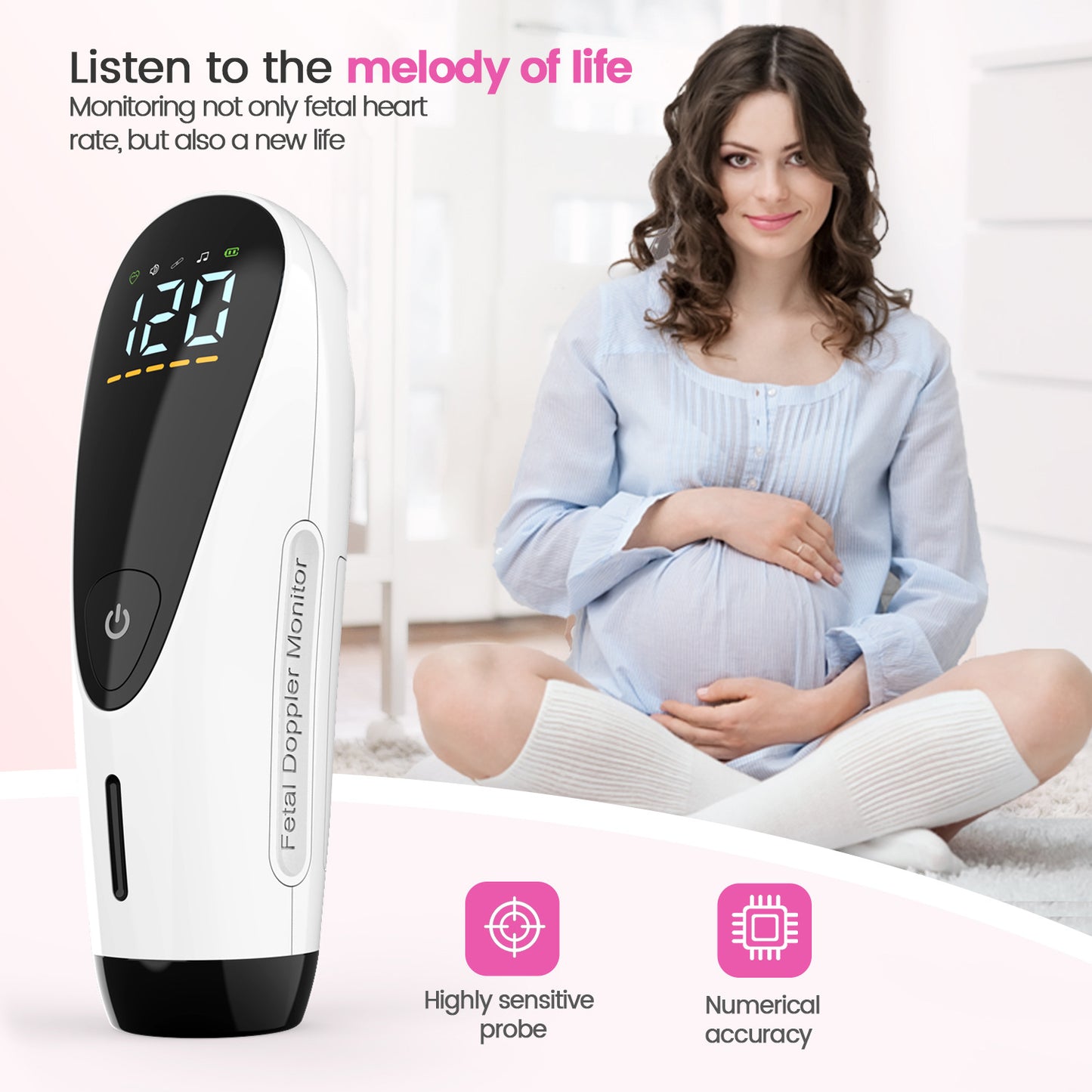 All-in-one Home Doppler Foetal Heart Monitor